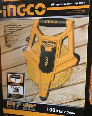 INGCO Fibreglass Measuring Tape 100m