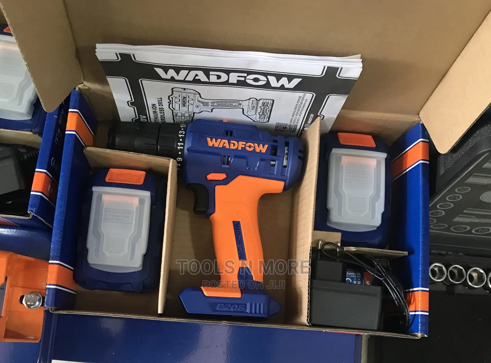 WADFOW Cordless Drill 20V