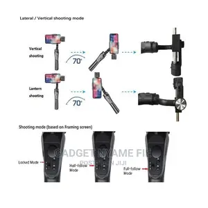 3-Axis Handheld Gimbal Smartphone Stabilizer