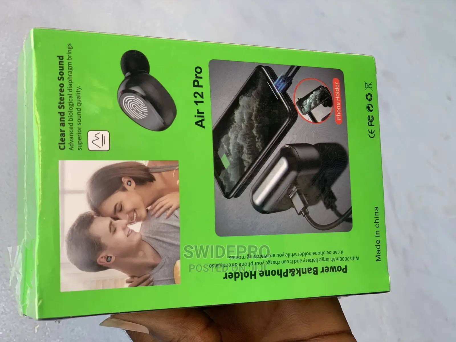 Oraimo Air 12 Pro Wireless Earbuds + Power Bank