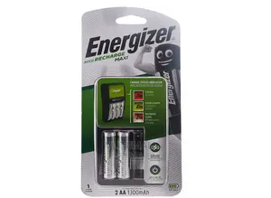 Energizer Maxi Charger With 2 Aa 1300mah Batteries