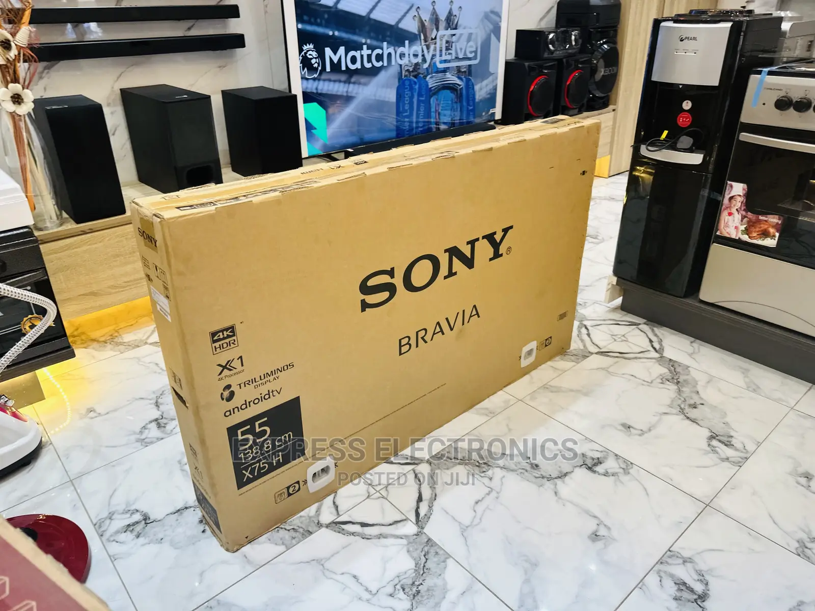 Creat Your Own Vibes With 55X7500H Smart Android UHD Sony