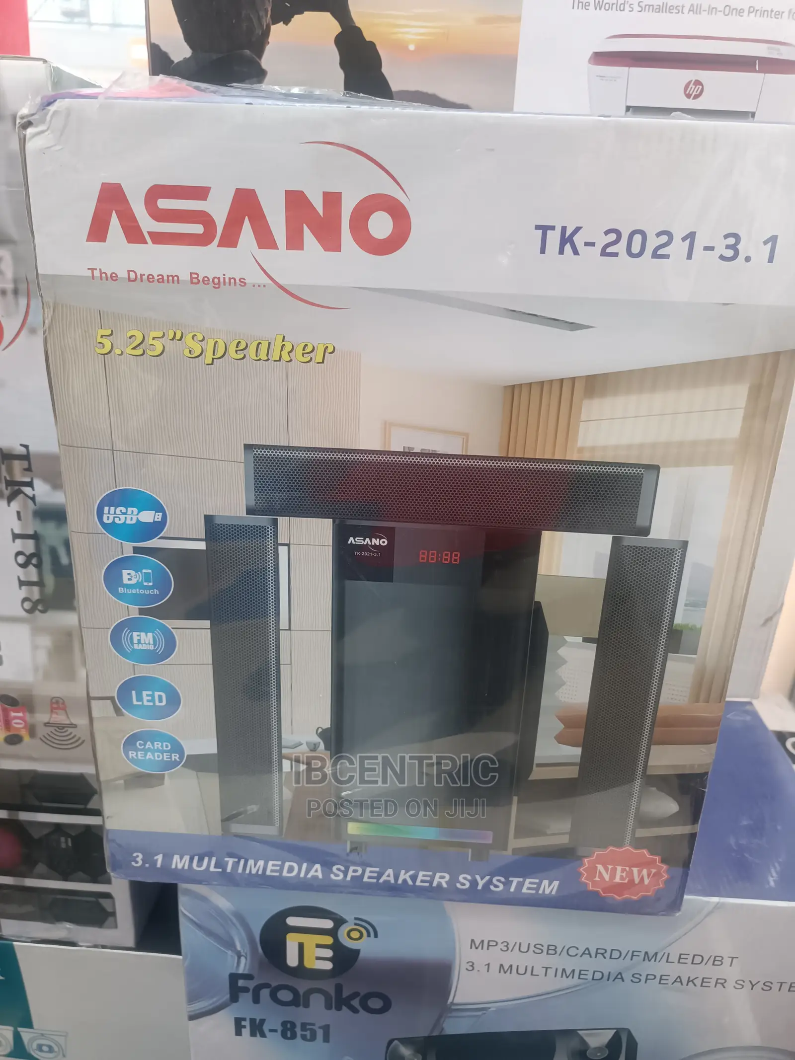 Asano TK-2021 3.1L Channel Sub Woofer System