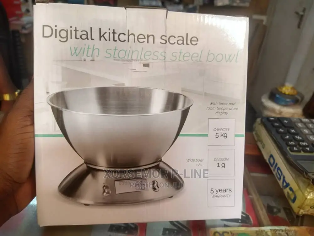 Stainless Steel Digital Scale Pan