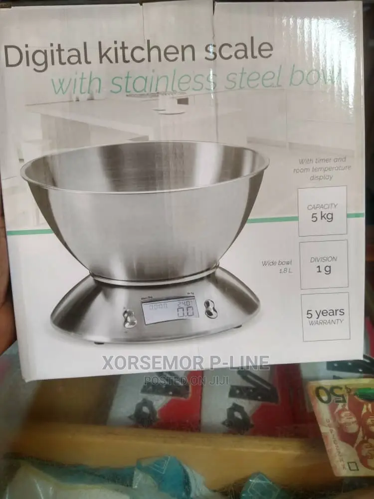 Stainless Steel Digital Scale Pan