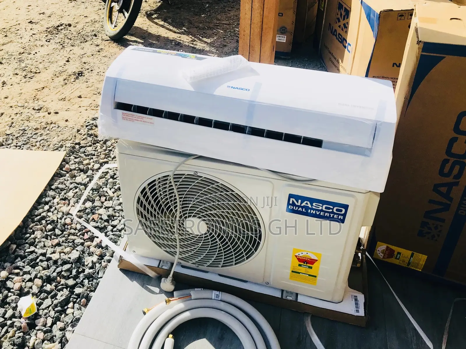 Nasco Inverter R410 1.5hp Fast Cooler Split Airconditioner