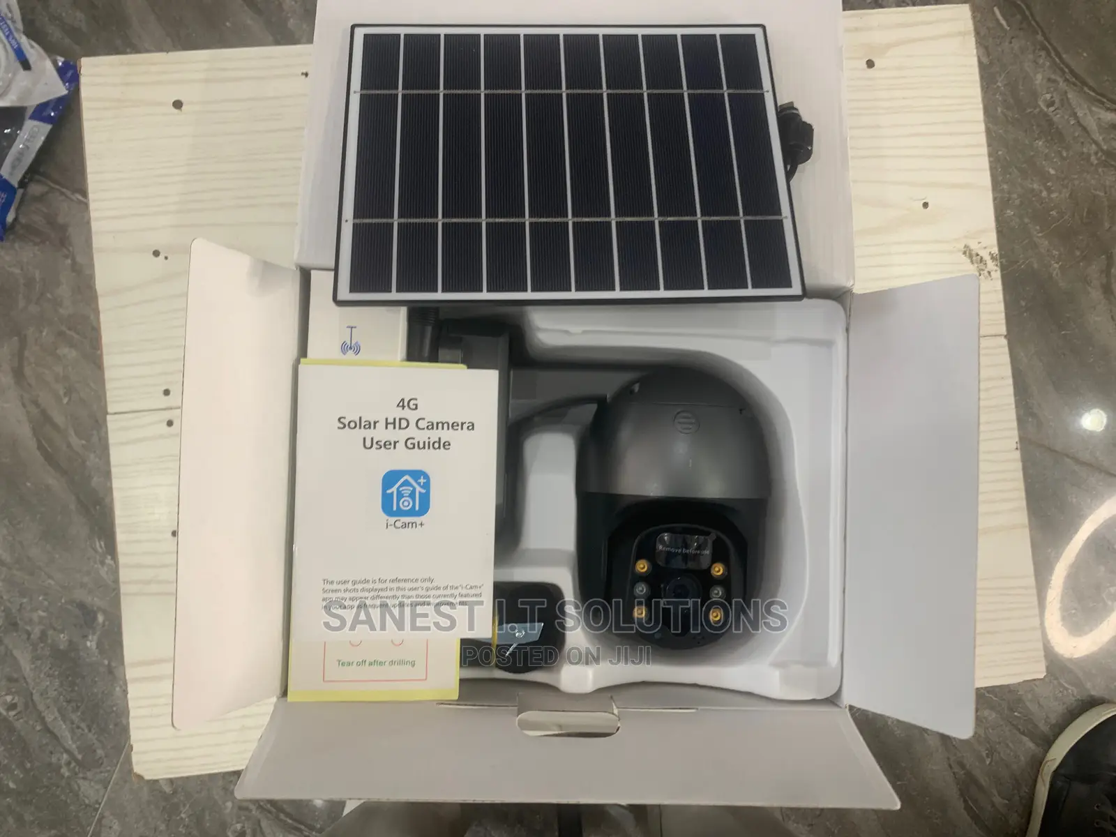 5 Mp PTZ Solar Smart CCTV Camera