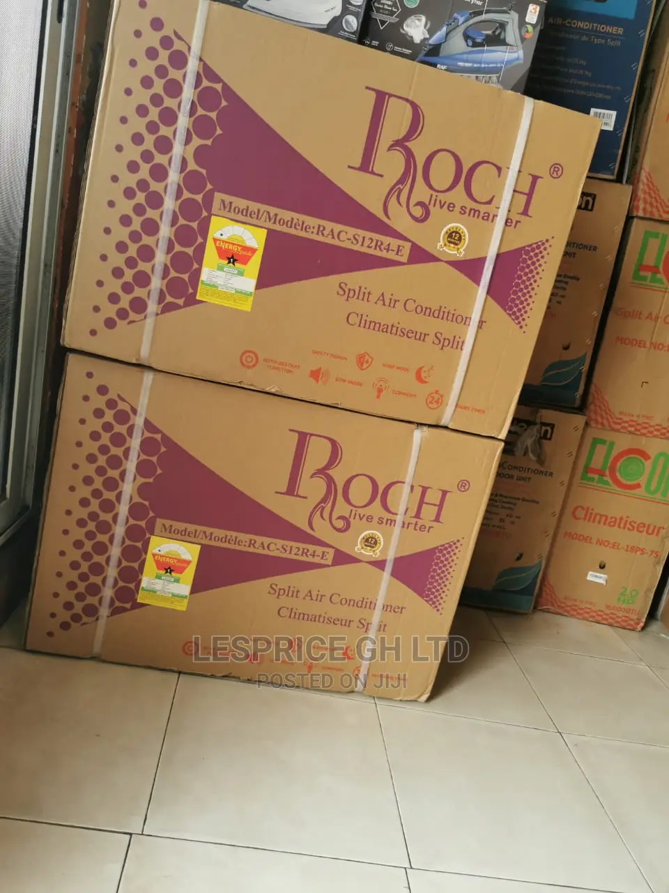 Brand New Roch Air-Conditioning 1.5hp