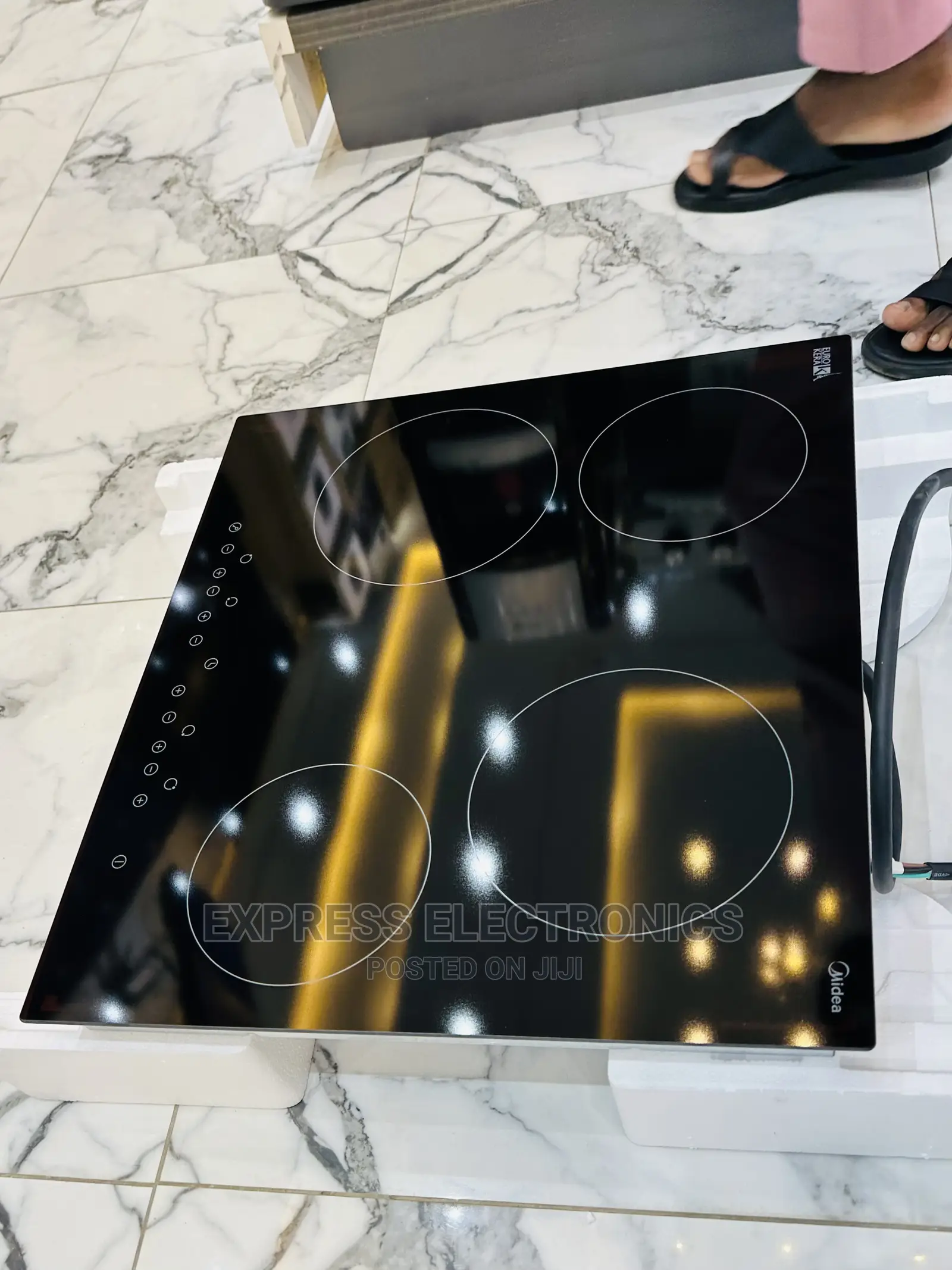Rich And Stylish Design 4hob Electric Cooker Midea MC-HF605
