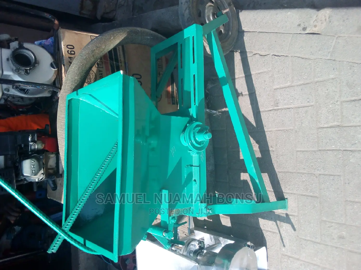 Cassava Grator With Engine