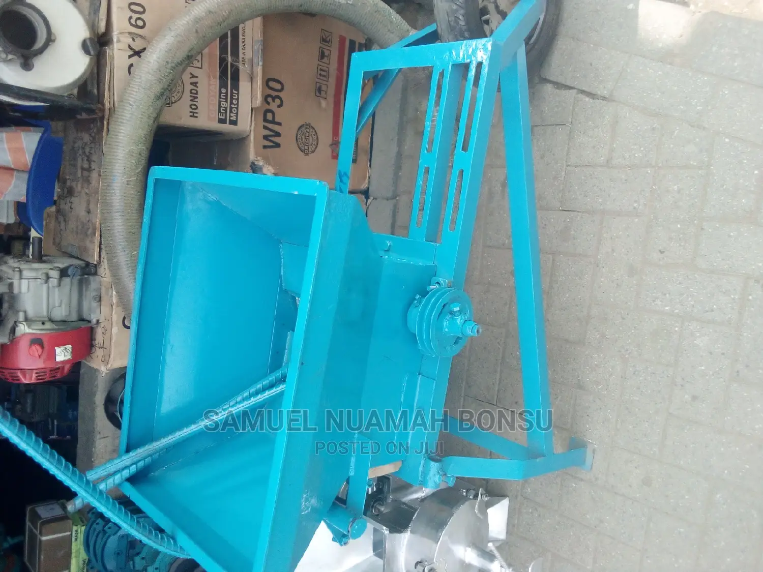 Cassava Grator With Engine