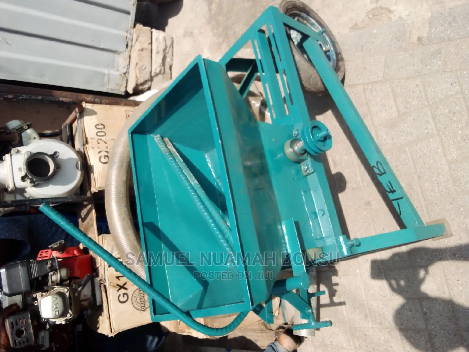 Cassava Grator With Engine