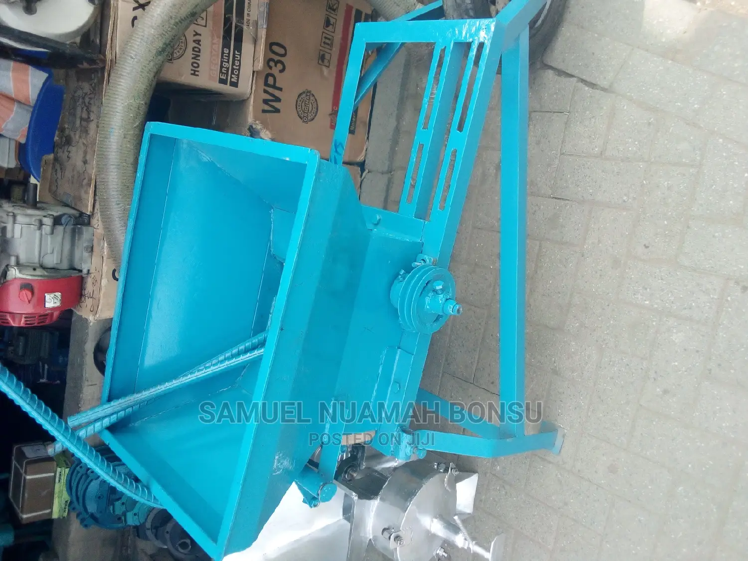 Cassava Grator With Engine