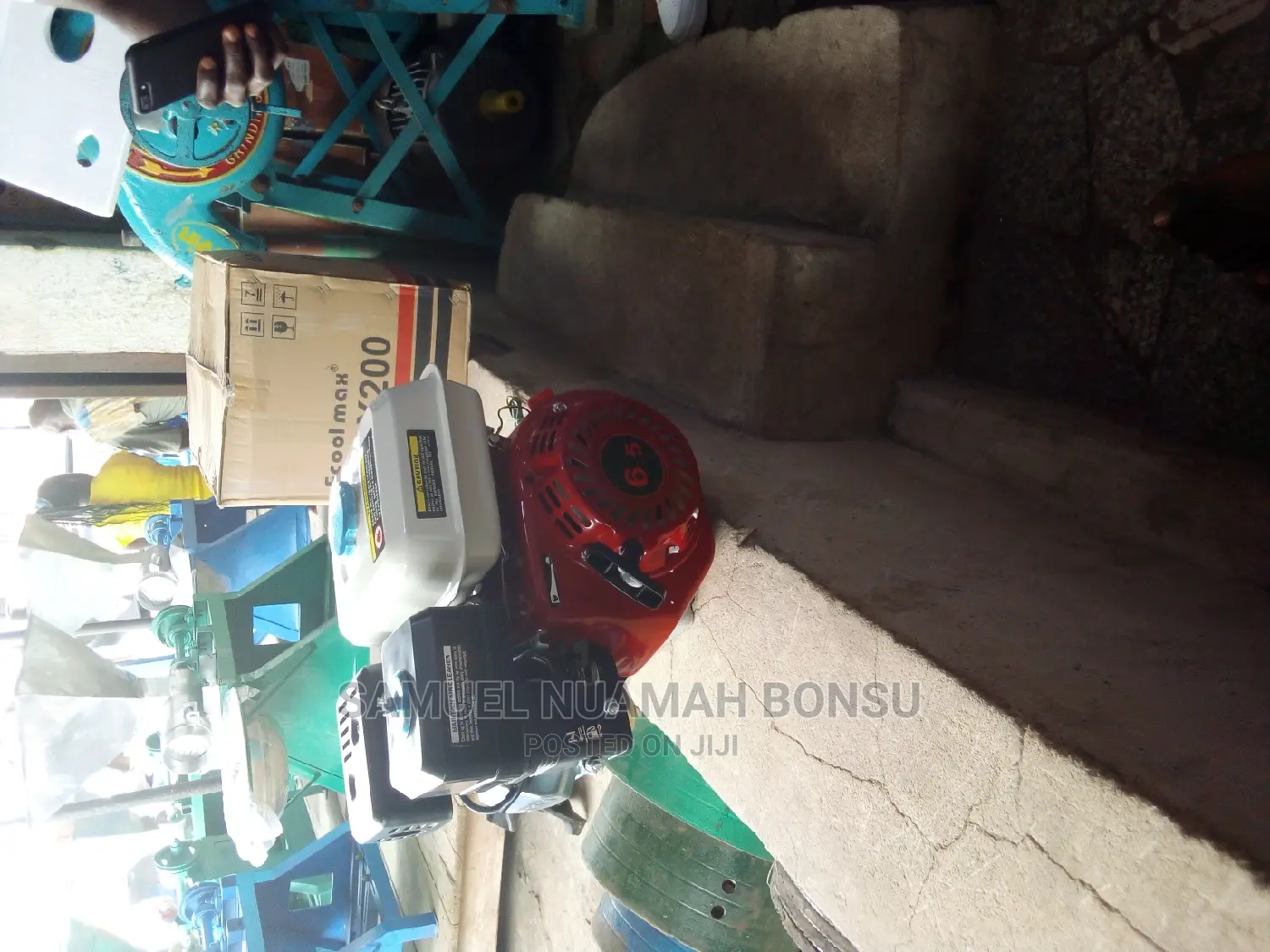 Cassava Grator With Engine