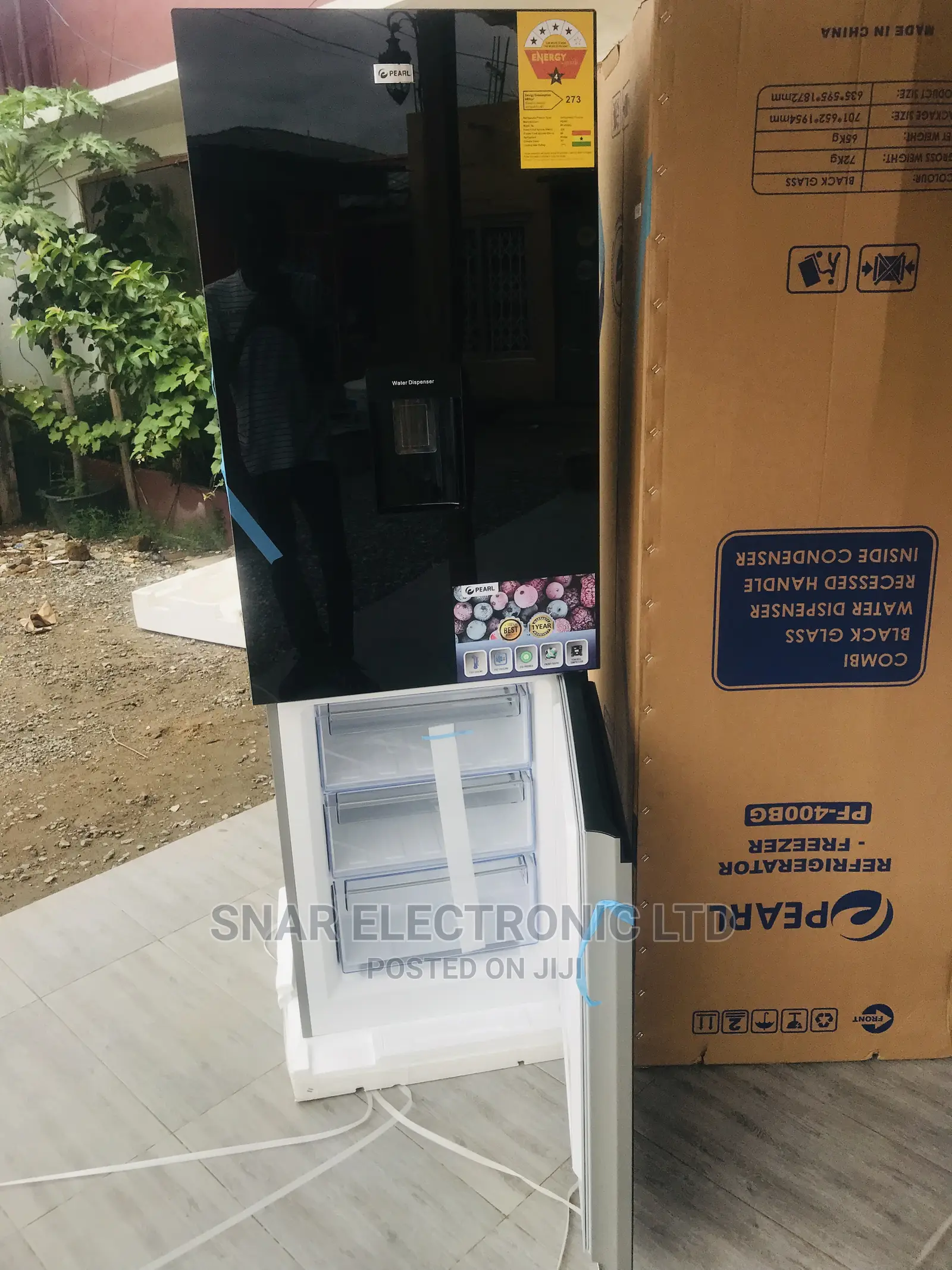 Originally Pearl 309ltr Double Door Fridge With Dispenser