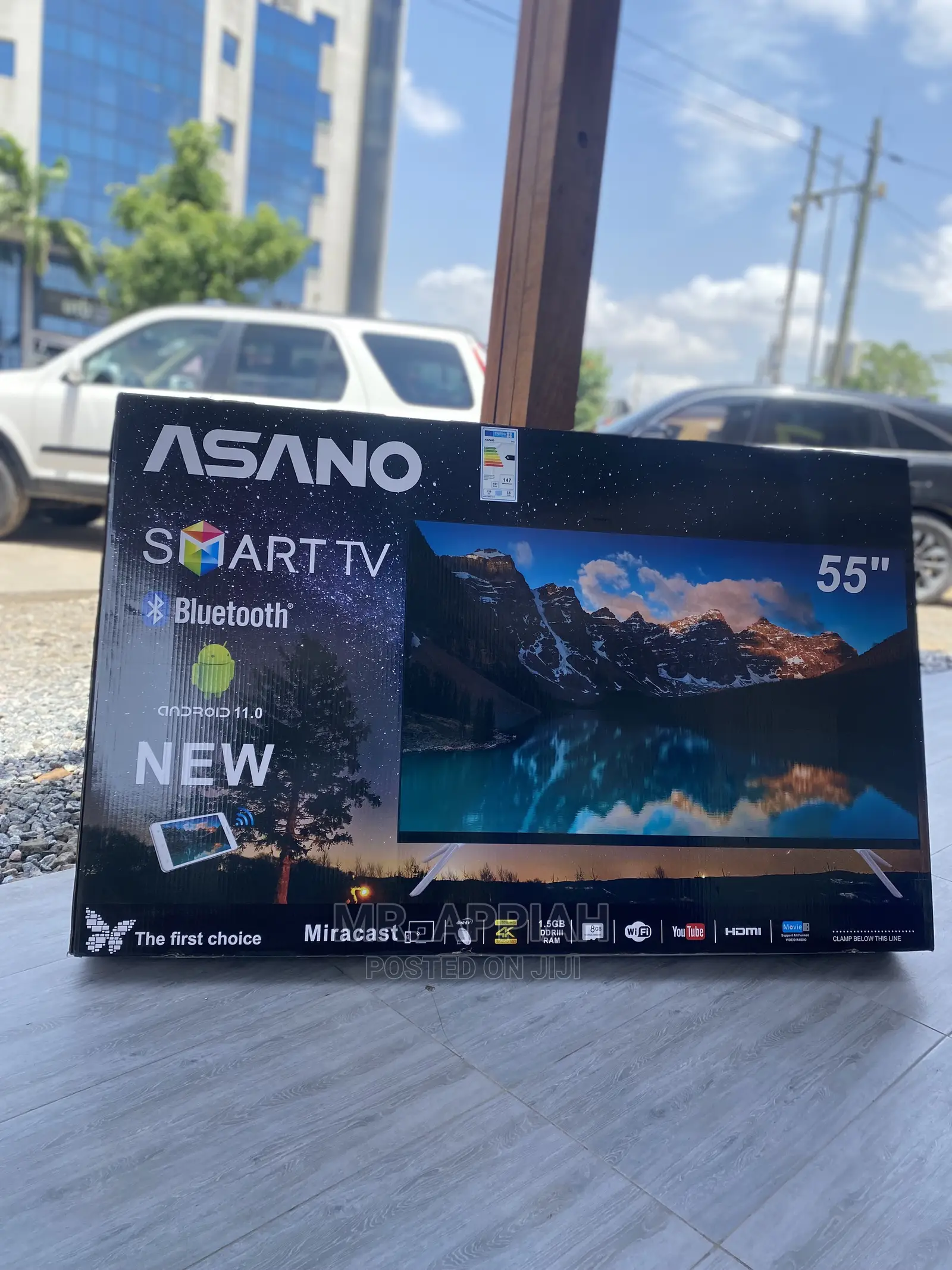 Brand New Asano UHD Smart Satelite Tv on Sale 