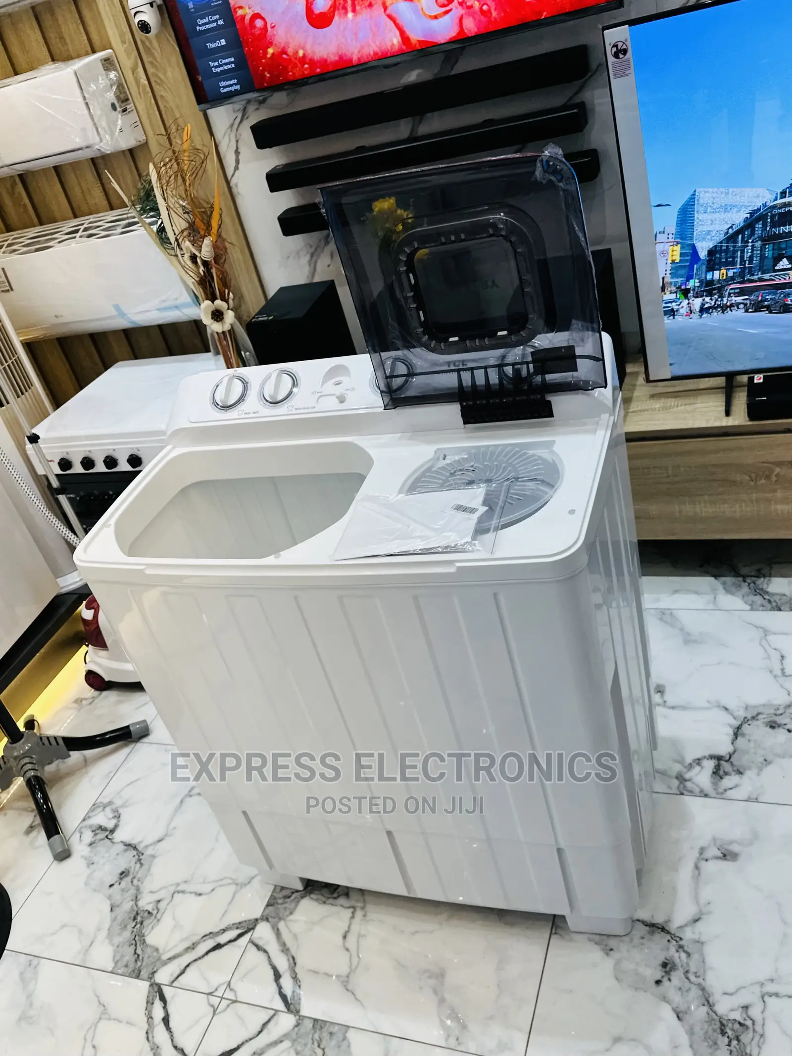 Easy to Operate Twintub Washing Machine 10kg TCL TOPLOAD