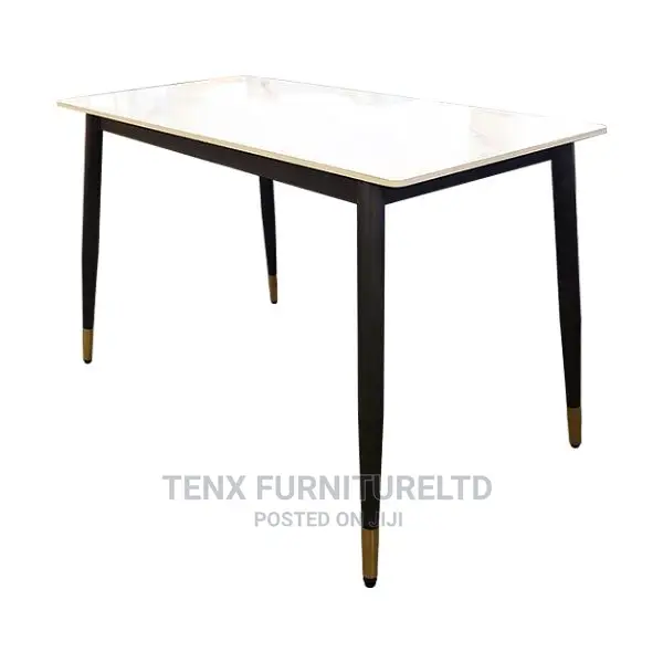 Dining Table (White Top) 4 Seater