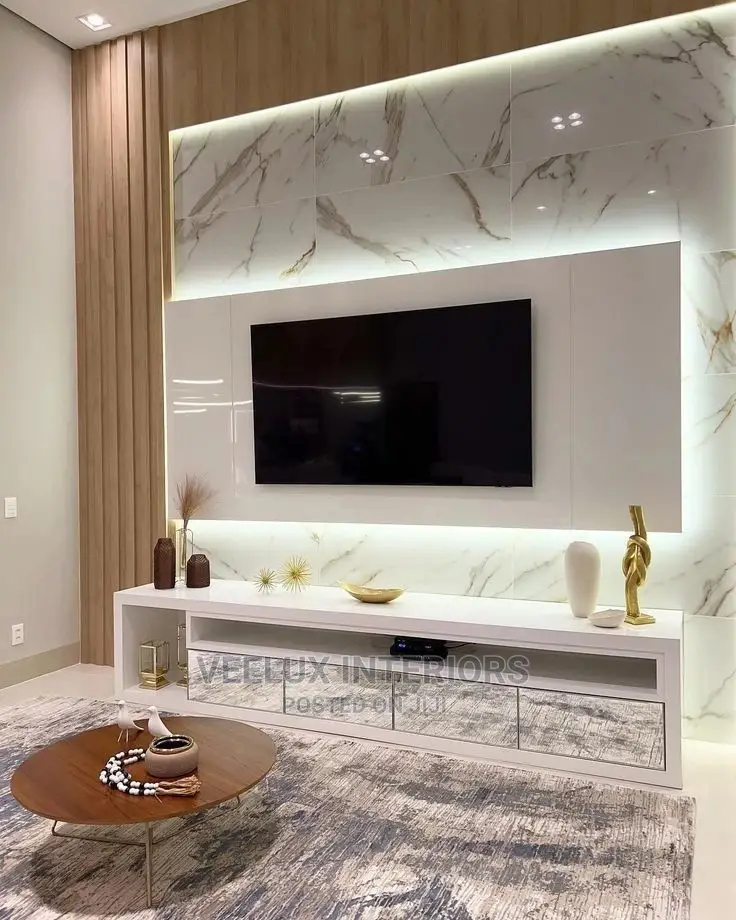 Modern Tv Unit L| Design for a Happy Home 20% Off)