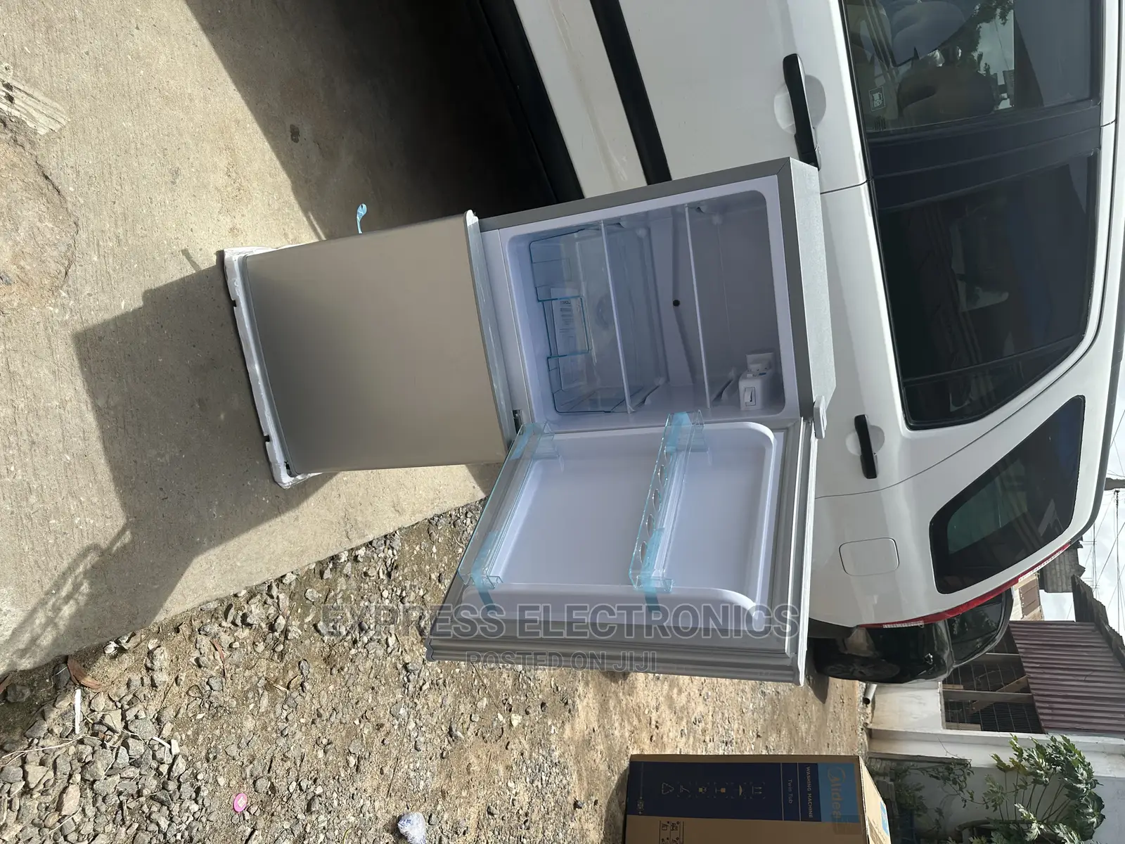 Nasco Bottom Freezer Nasf2-10 Doubledoor Fridge Auto Defrost
