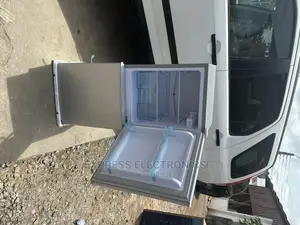  LIGHT-STAINLESS STEEL Nasco Nasf2-10 Double Door Fridge