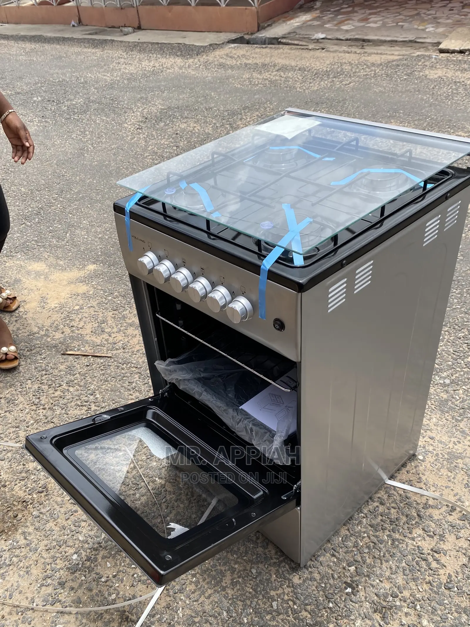 Great Volcano 50*50,Ferre 4gas Burner Oven Grill(Classic)