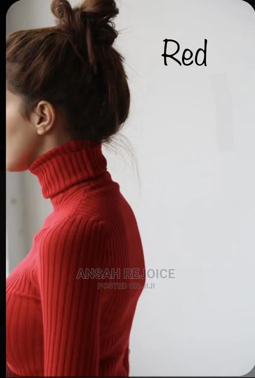 Female Turtleneck Tops