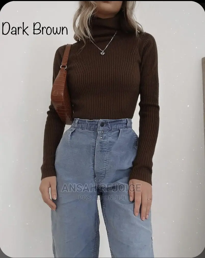 Female Turtleneck Tops