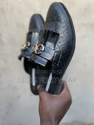 Black Half Shoe