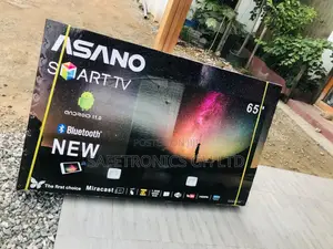 65” LED Asaon Glossy Smart Tv+Bluetooth