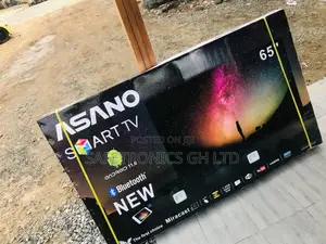65” LED Asaon Glossy Smart Tv+Bluetooth