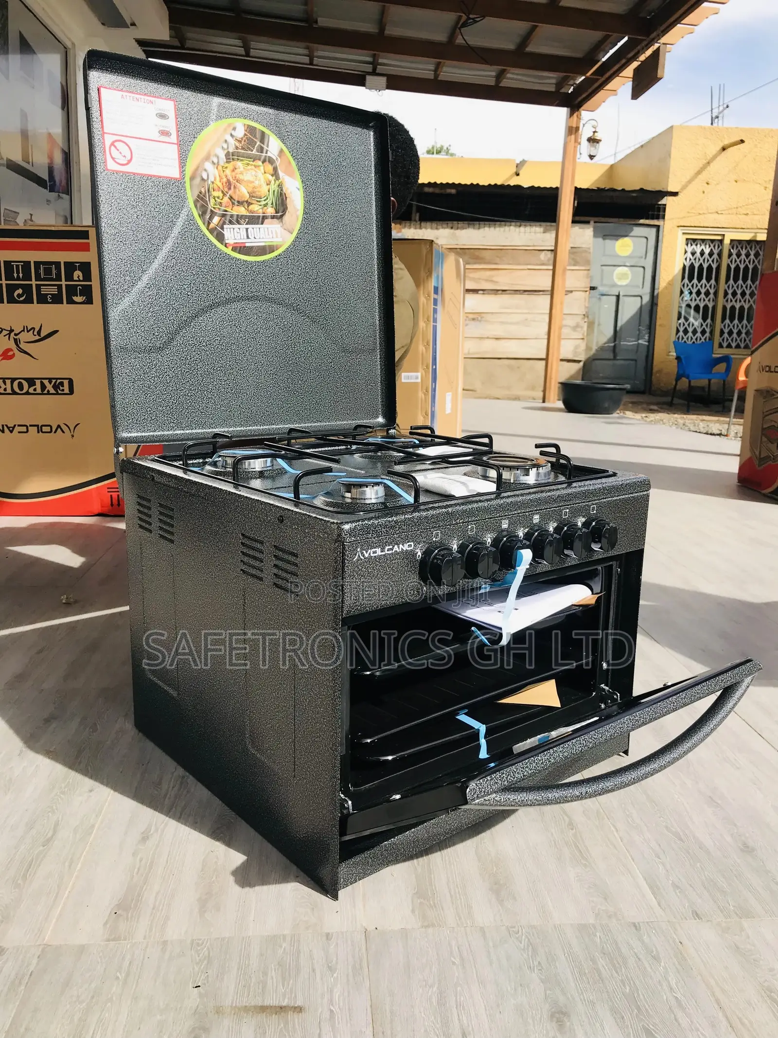 Get Your Affordable Volcano 50x50 4 Burnergas Oven Grill