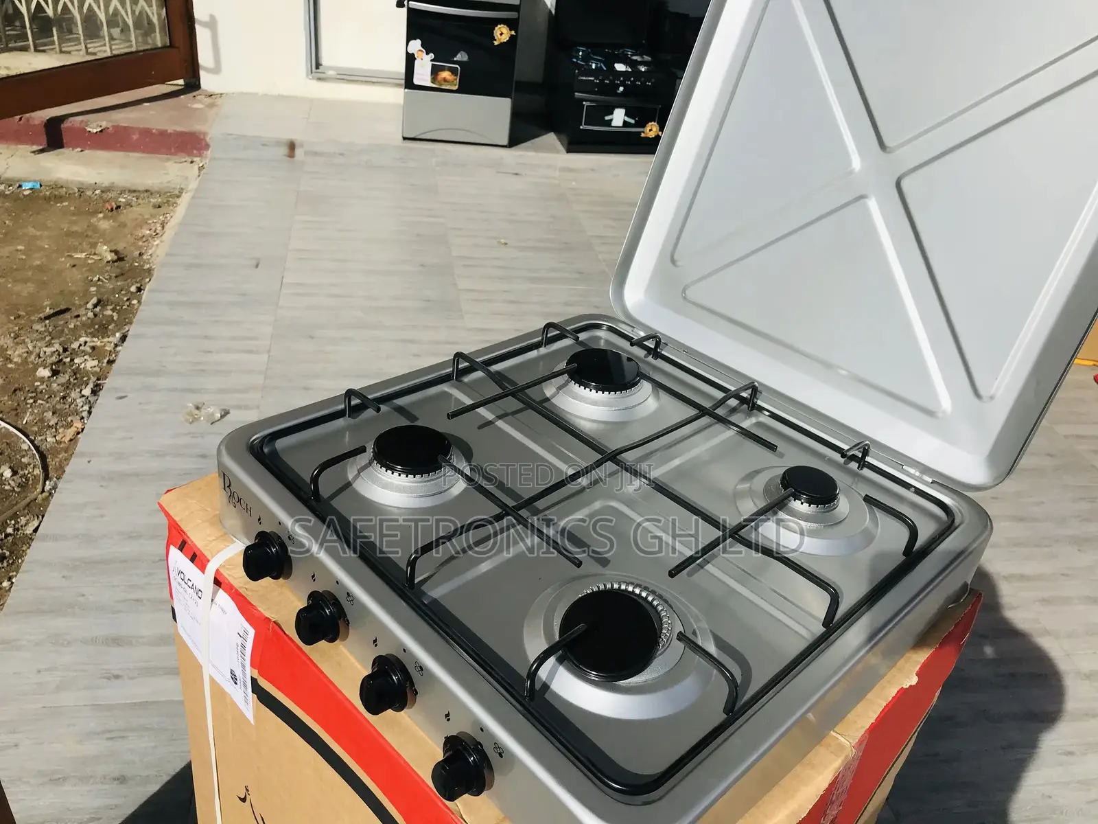Grab the Best Metallic Gray 4gas Burner Stove Tabletop Co 