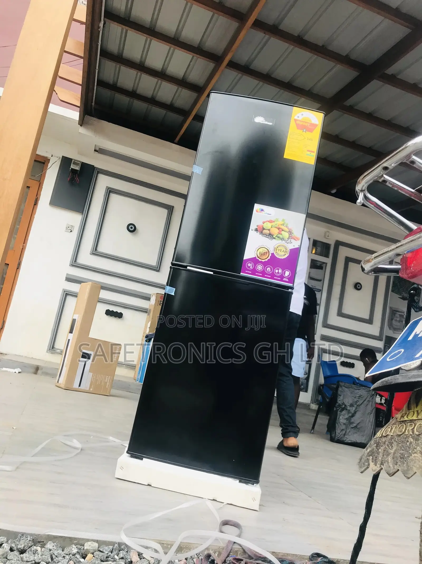 Rainbow 140L Eco Friendly RF-200B Bottomfreezer Fridge