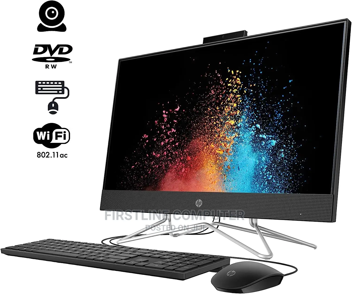 New Desktop Computer HP 200 G4 8GB Intel Core I5 HDD 1T