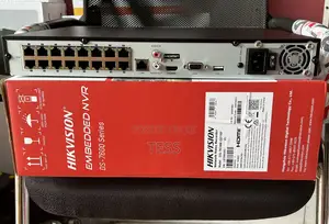 Hikvision 16ch NVR With 16port Poe.