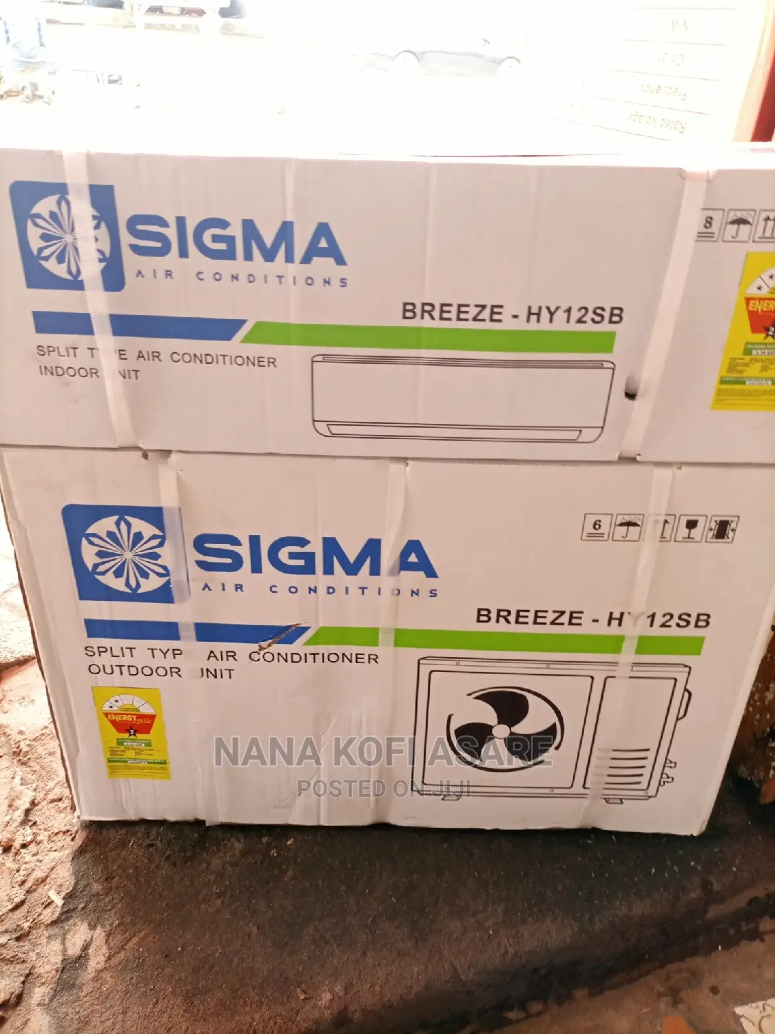 Sigma 1.5hp Split Type Ac (R410)