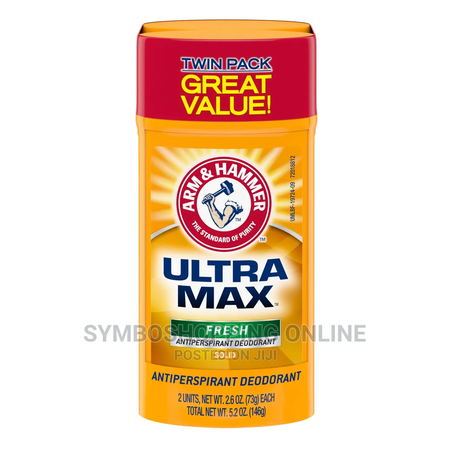 Arm Hammer Ultra Max Deodorant (80ghs Each )