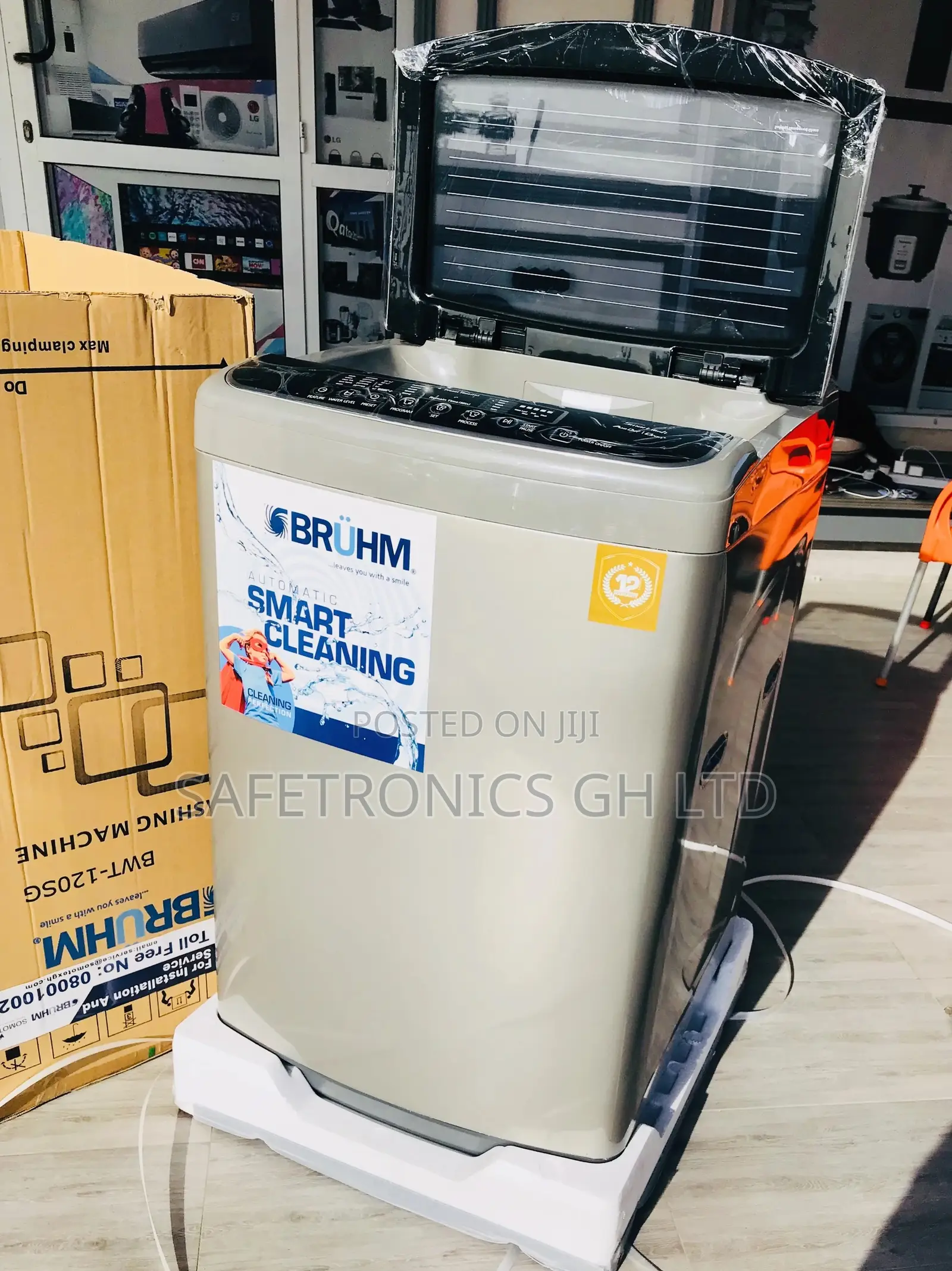 Midea MA200W120/G Washingmachine Top Loader 12kg 