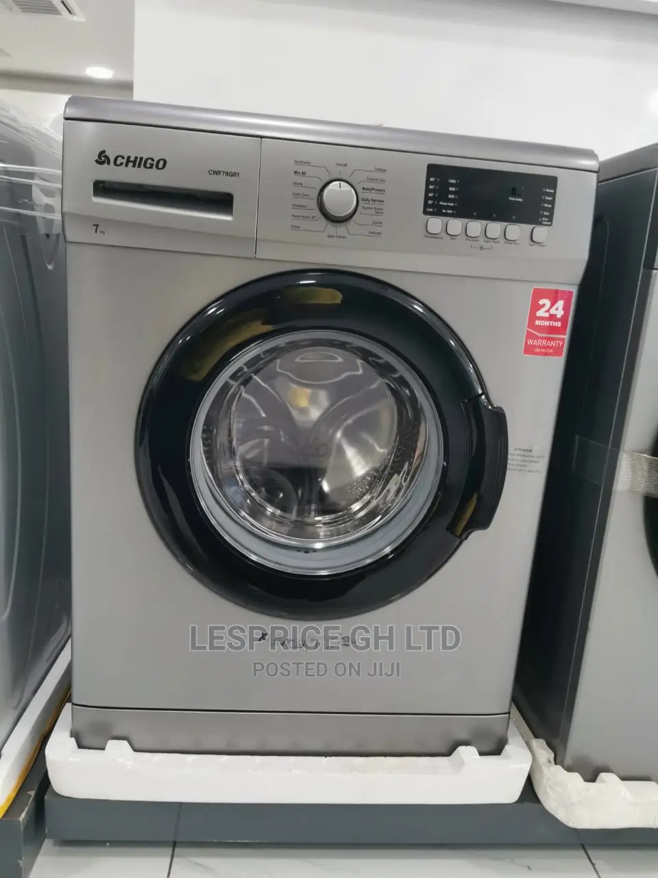 Exclusive Chigo Washing Machine Front Load 7kg