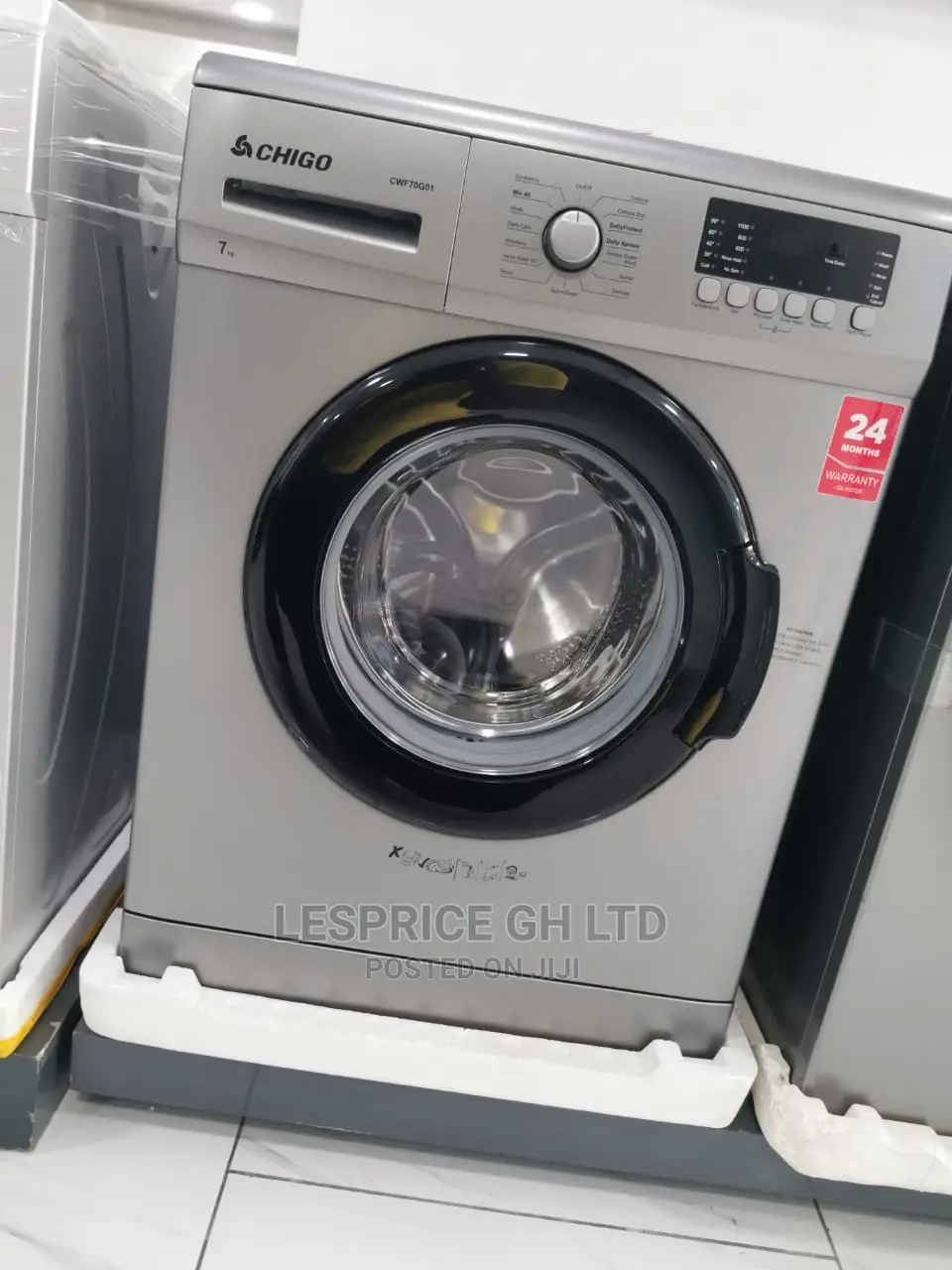 Unique Chigo Washing Machine Front Load 7kg