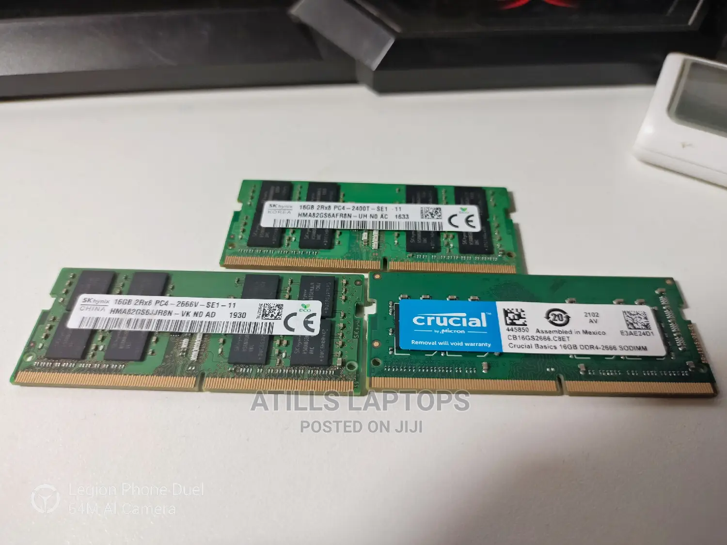 16 Gig Ram Ddr4 for Gaming Laptop