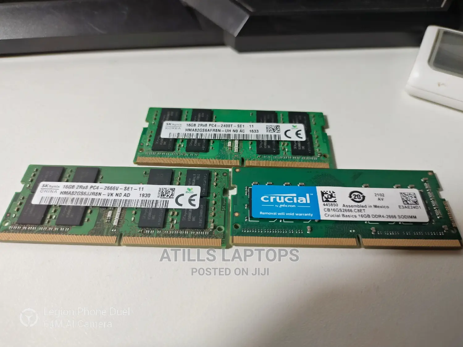 16 Gig Ram Ddr4 for Gaming Laptop