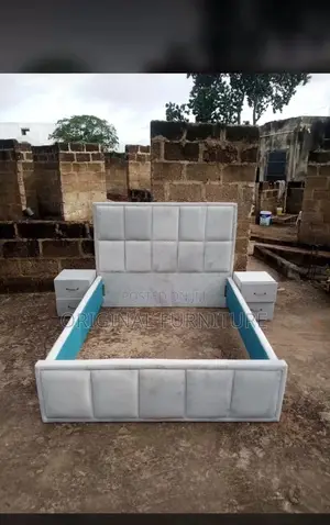 Double Bed Frame With Side Drawers