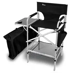 Heavy Duty Make Up Chairs With Two Sided Tray + Carrier Bag