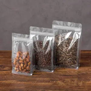 Transparent Stand Up Ziplock Pouches