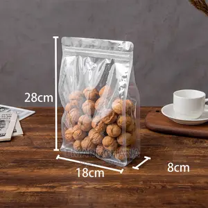 Transparent Stand Up Ziplock Pouches
