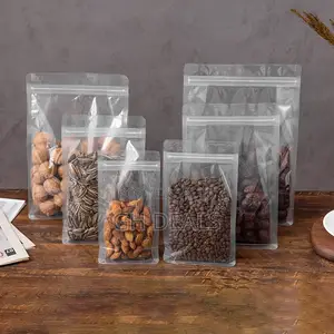 Transparent Stand Up Ziplock Pouches