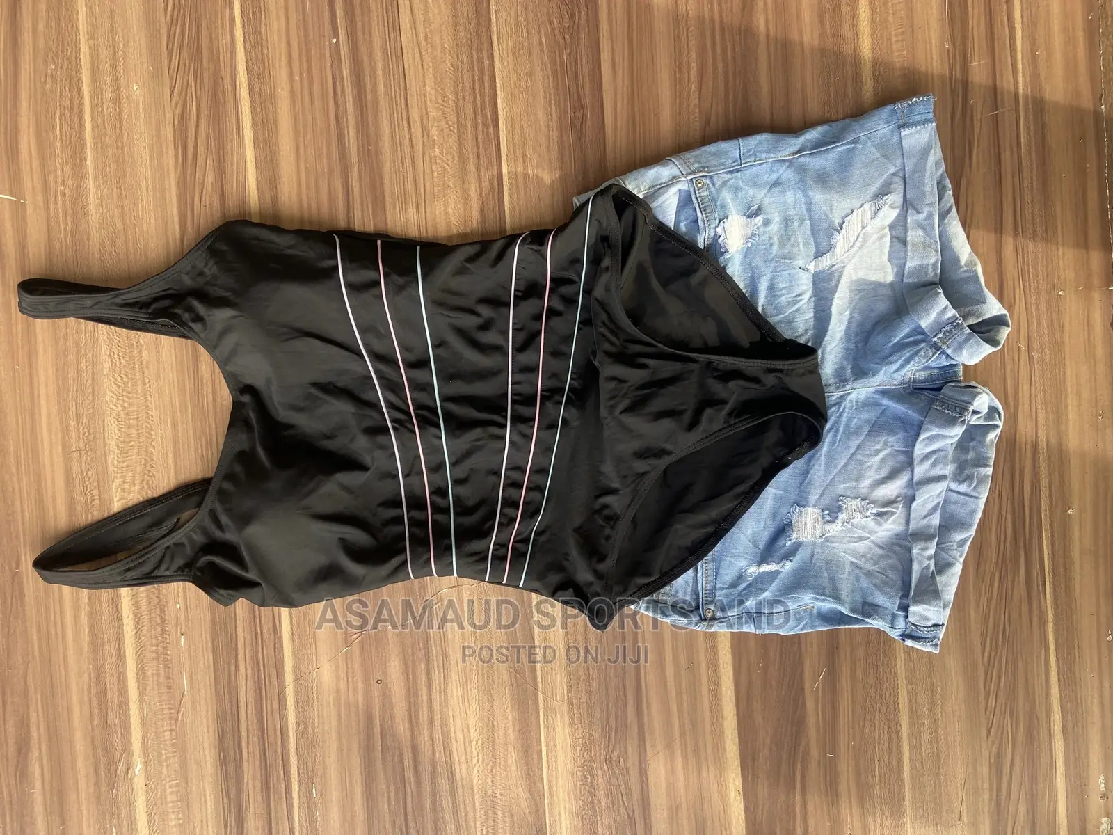 Original Swimsuit With Short Jeans at Cool Price