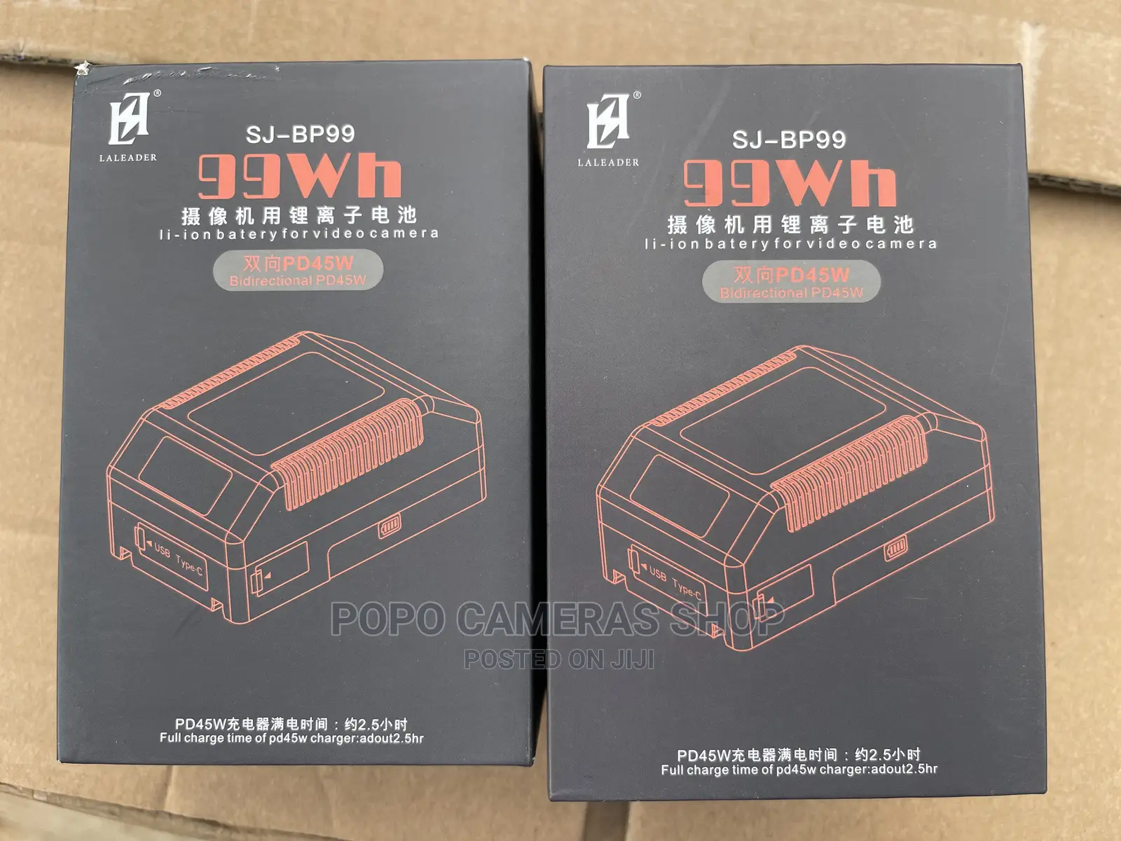 Laleader 99WH / 6700mah v Mount Battery